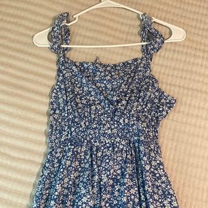 Pink lily midi dress